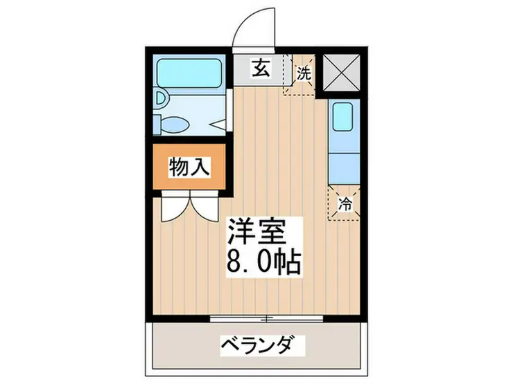 日吉ビル 1階階 間取り