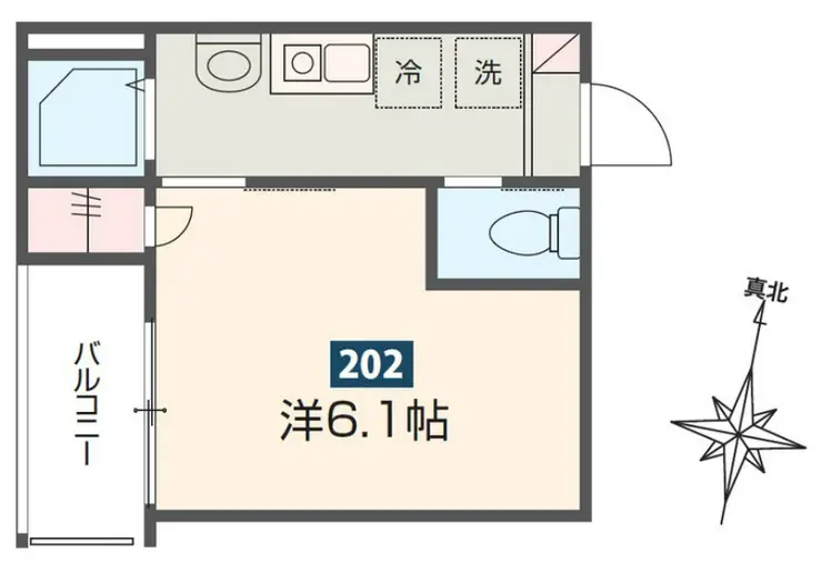 Branche大森山王 2階階 間取り