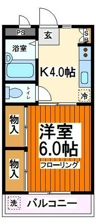 森屋マンション 1階階 間取り