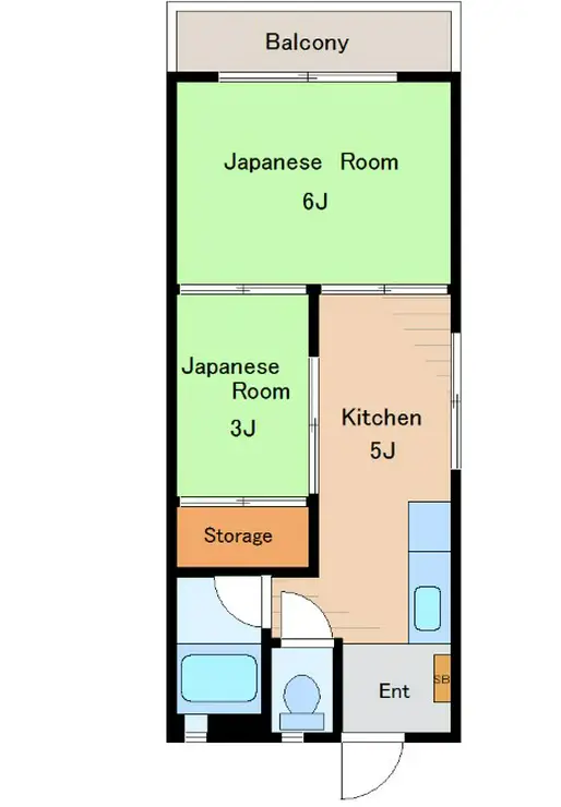 コーポニコニコ 2階階 間取り