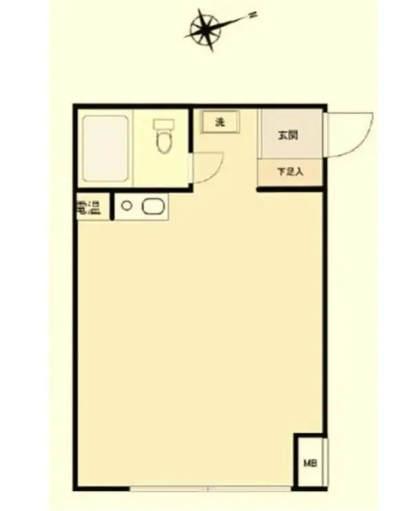 シェロ成増 1階階 間取り