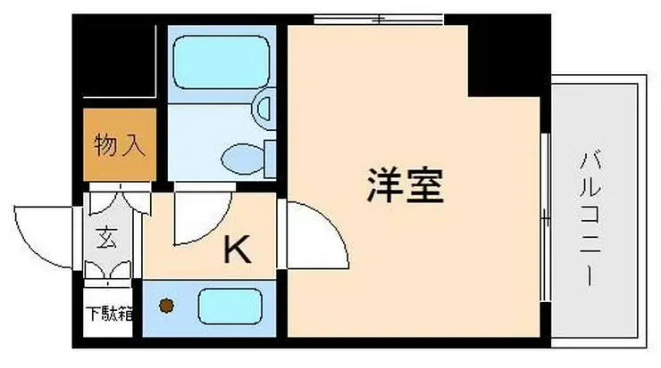 クリオ横浜平沼壱番館 5階階 間取り