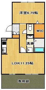KSアトレア(1LDK/3階)の間取り写真
