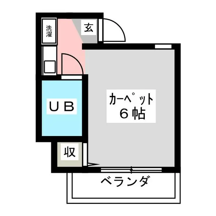 メゾンパティオ 2階階 間取り