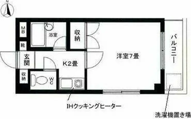 せきやコミュニティビル 2階階 間取り