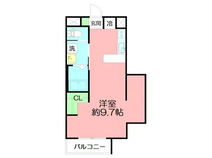 伊勢原桜台2丁目計画(ワンルーム/3階)の間取り写真