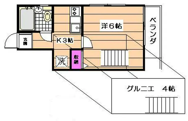 ヒミハウス 2階階 間取り