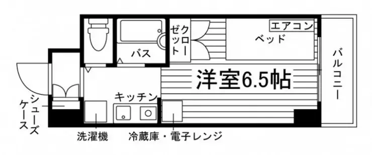 スクエア昭島 5階階 間取り