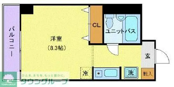 AD百合ヶ丘 2階階 間取り