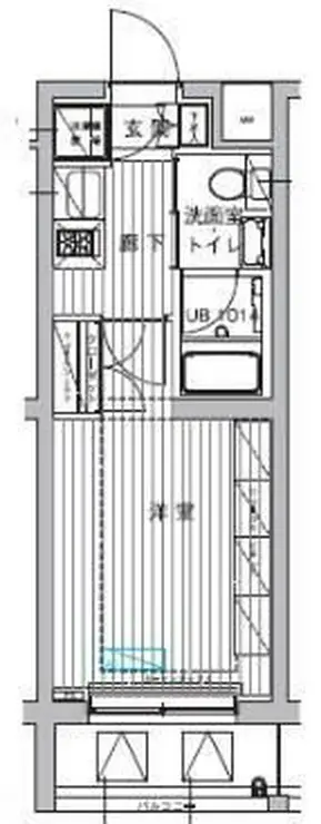 ブライズ上池台 3階階 間取り
