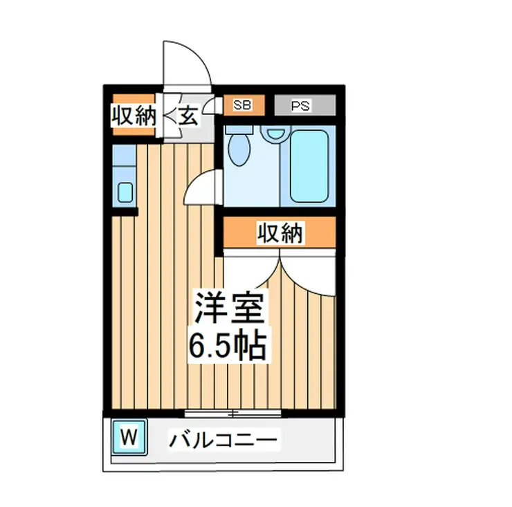 ユースフル南林間 4階階 間取り