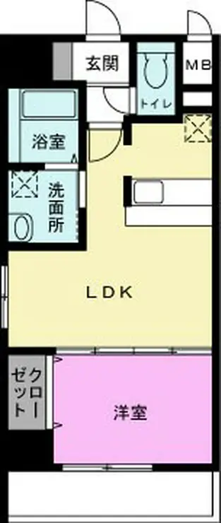 キャメロット新越谷 7階階 間取り