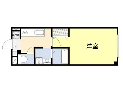 OKマンションIII(1K/2階)の間取り写真