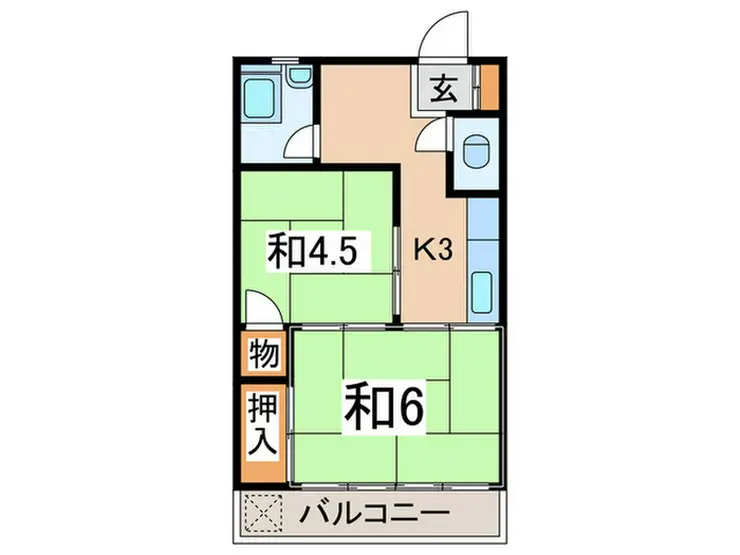 伊澤ビル 2階階 間取り