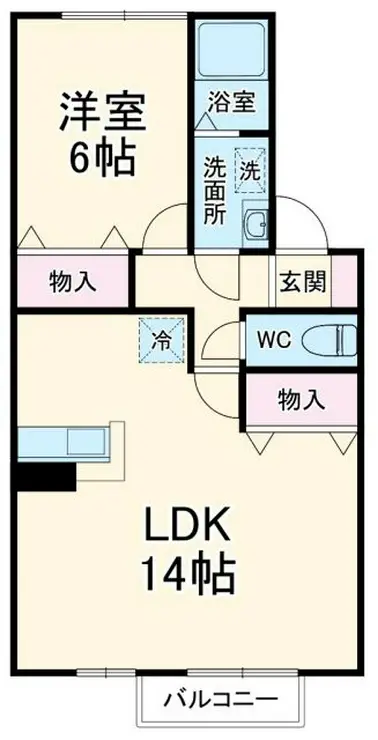 SAKURAレジデンス 1階階 間取り