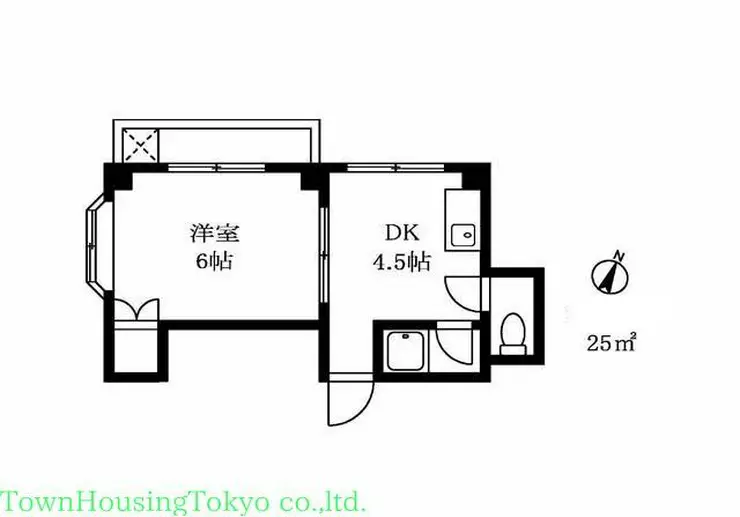 メゾン薗田 3階階 間取り