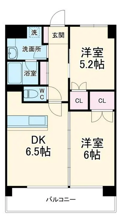 エルマーナ 4階階 間取り