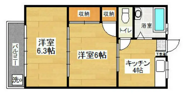 フェリーチェ吉祥寺 2階階 間取り