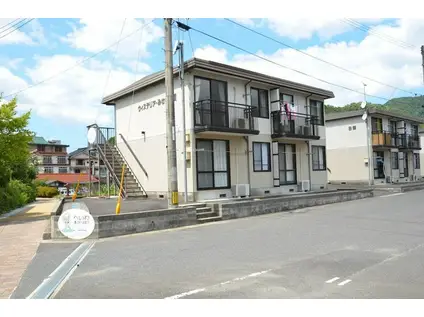 ウィステリア 三朝 A(2DK/2階)の外観写真