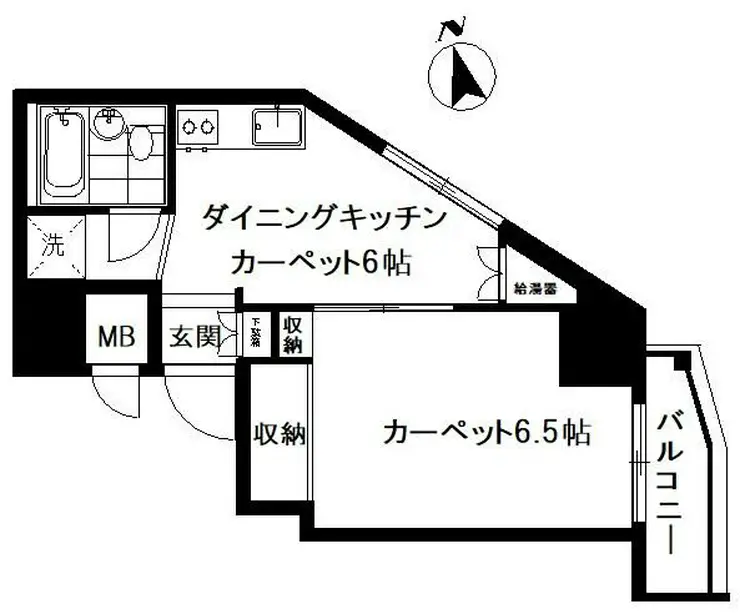 コート代官山 5階階 間取り