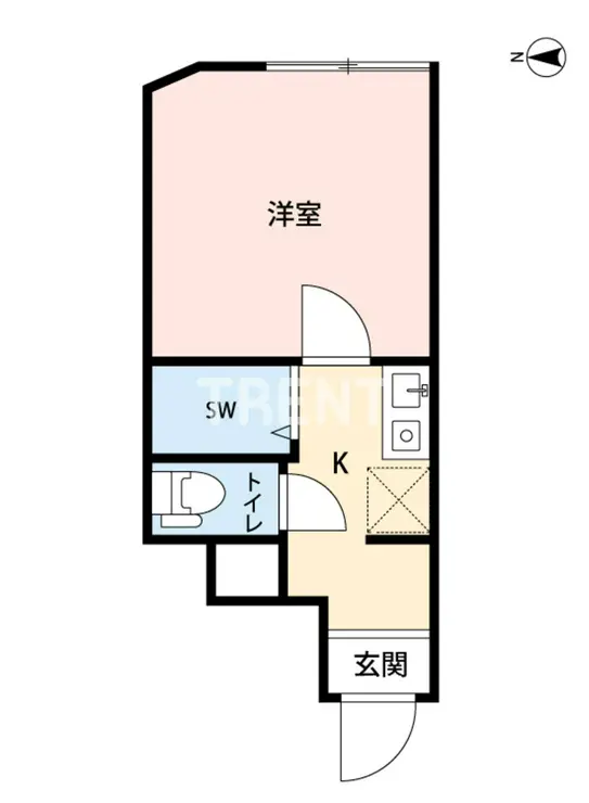 エヴェナール代々木 3階階 間取り