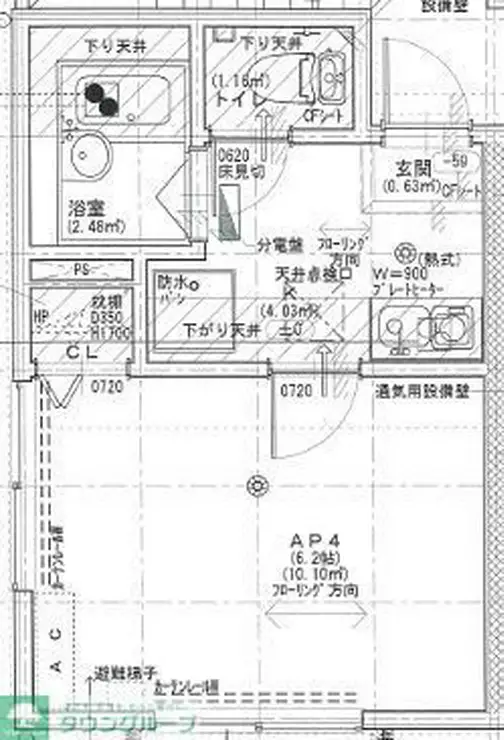 ティアレ国分寺 2階階 間取り