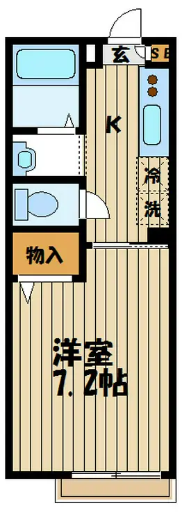 グランシードS 2階階 間取り