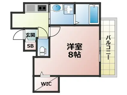 SERPIENTE(1K/1階)の間取り写真