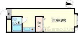 ハイム多摩(ワンルーム/2階)の間取り写真