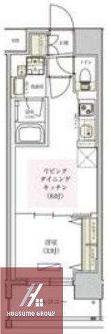 アーバネックス東梅田(1LDK/5階)の間取り写真