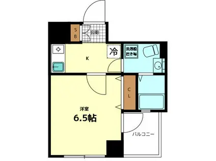 グルナード(2LDK/1階)の間取り写真