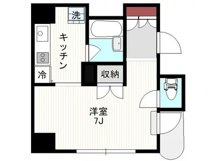 アーバンステージ上野(1K/3階)の間取り写真