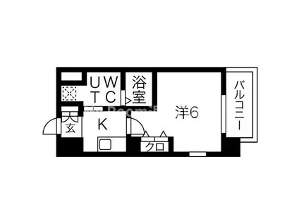 オズレジデンス布施柳通(1K/7階)の間取り写真