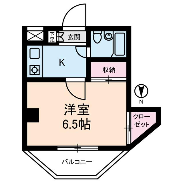 21オギサカ志村坂上(1K/7階)の間取り写真