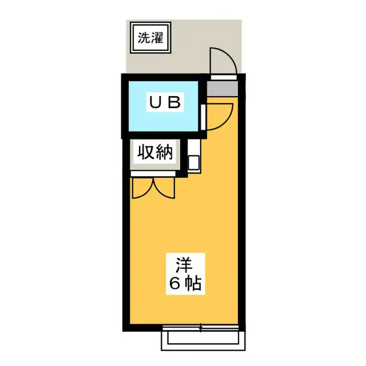 美しの森ハウスA棟 2階階 間取り