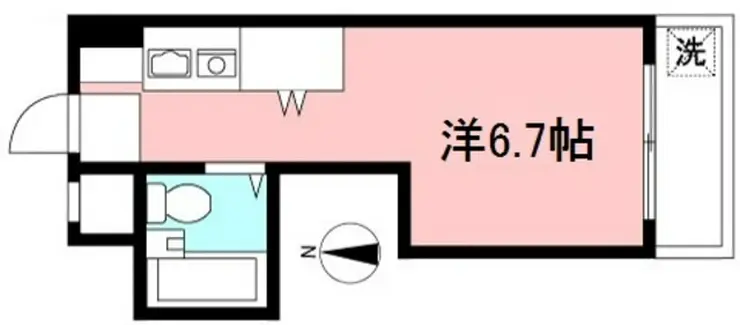 エール千歳烏山 4階階 間取り