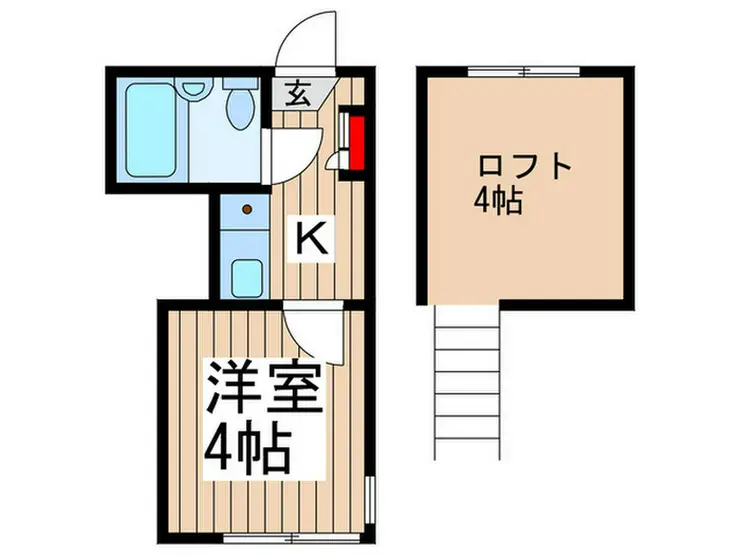 メゾン平田 1階階 間取り
