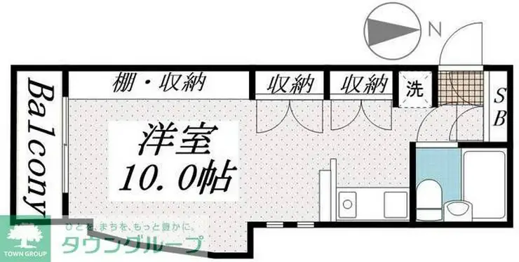 ベルトピア日吉II 3階階 間取り