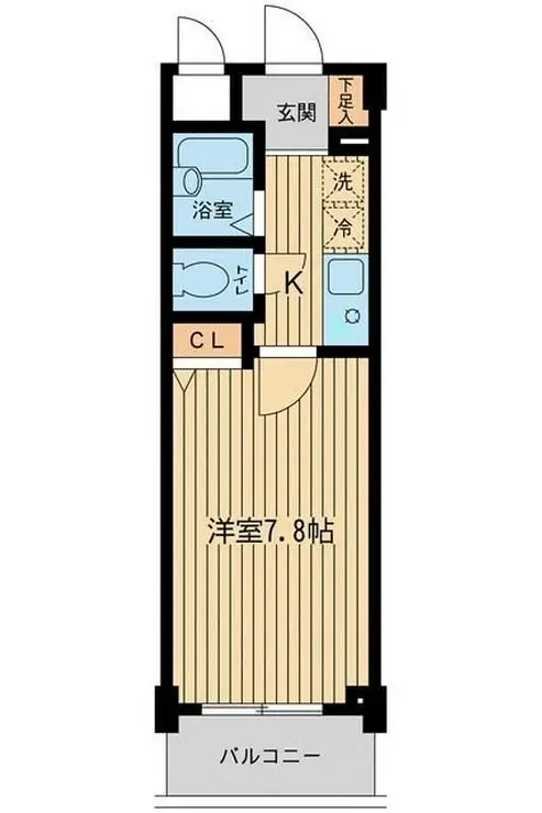 アーデン目黒不動前 5階階 間取り