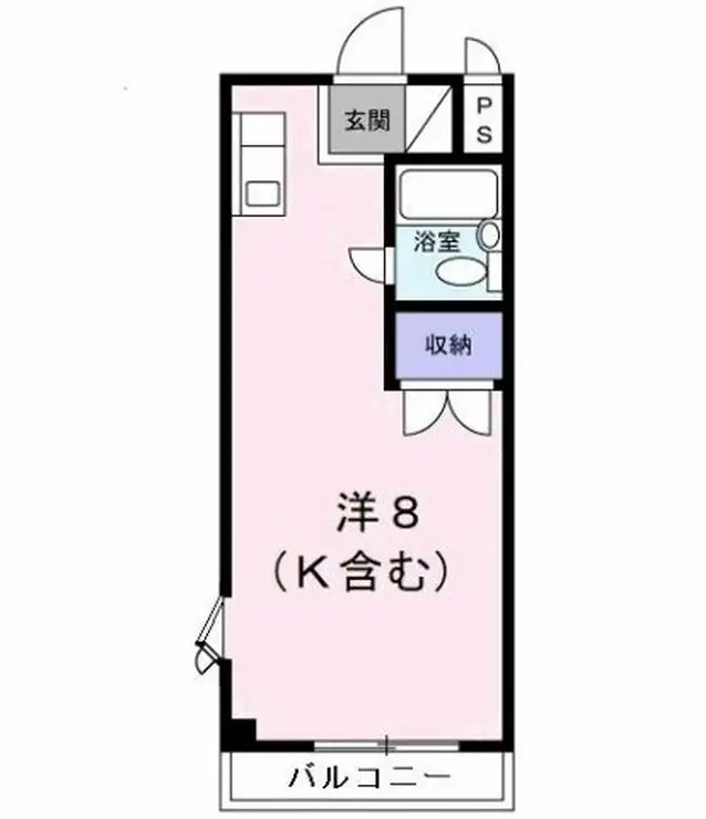 ウインク松木 3階階 間取り