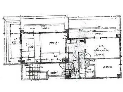 エトワール目黒本町(3LDK/4階)の間取り写真