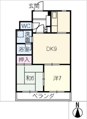 杁中スカイタウンB棟 106号