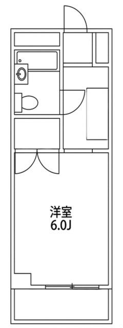 グレイス慧光(ワンルーム/2階)の間取り写真