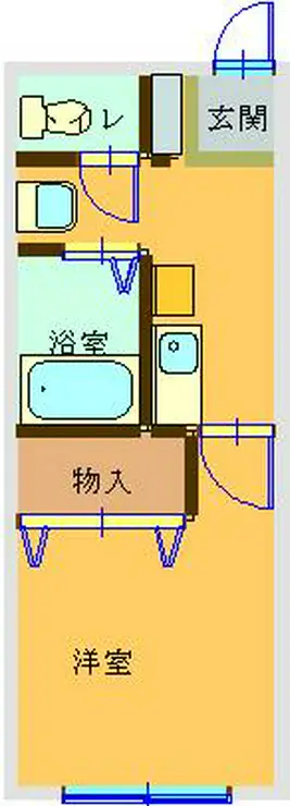 グランレガーロ行田 2階階 間取り