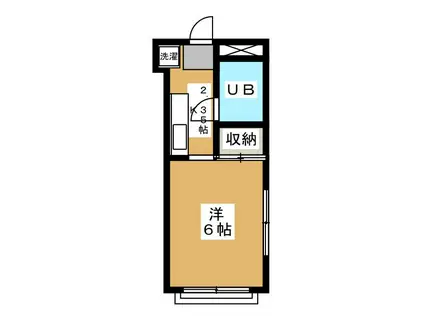 林園芸ビル(1K/3階)の間取り写真
