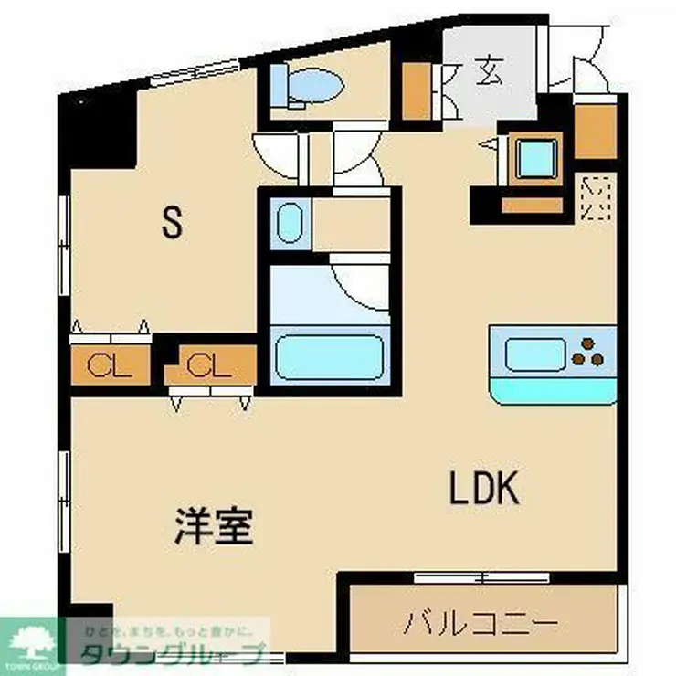 プレサンス本駒込アカデミア 1階階 間取り