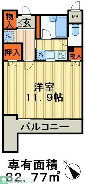 ステーションサイドなかむら 6階階 間取り