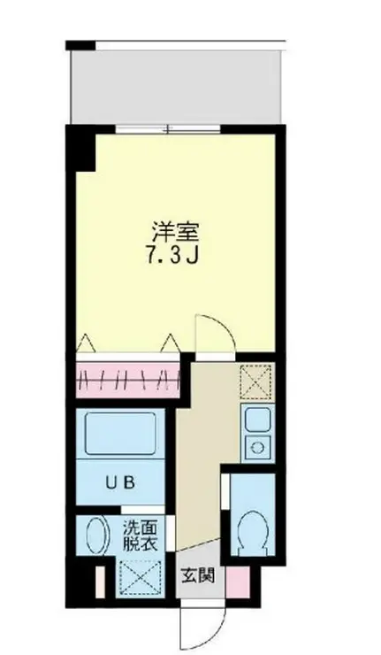 ルネッサ王子 4階階 間取り