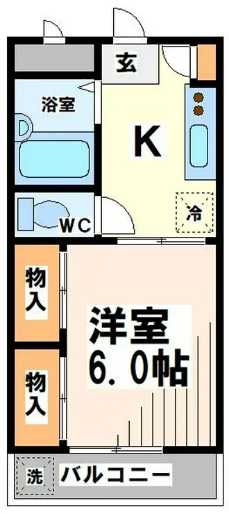 森屋マンション 1階階 間取り