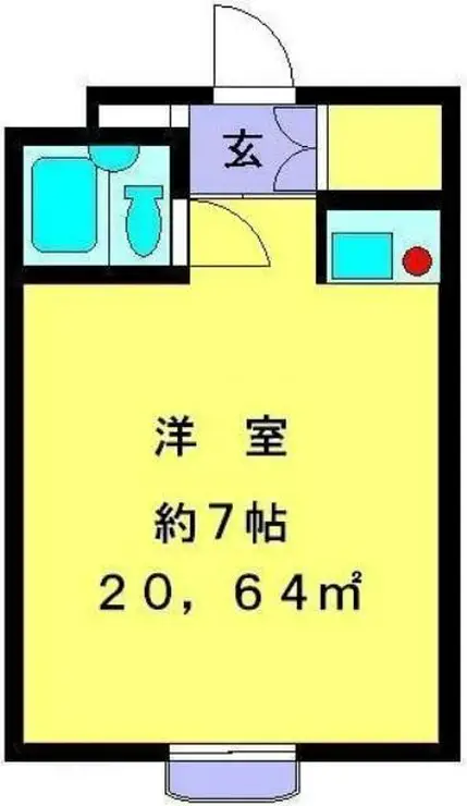 メゾン・トワゾー八王子 2階階 間取り